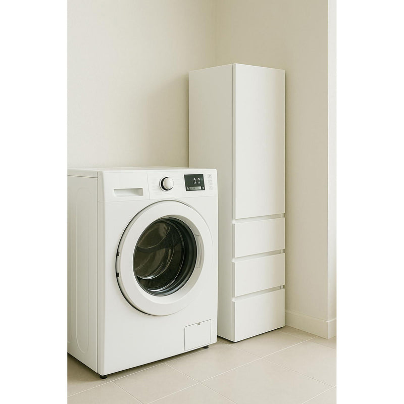 Elise - Modular Closet System With Mirror - White
