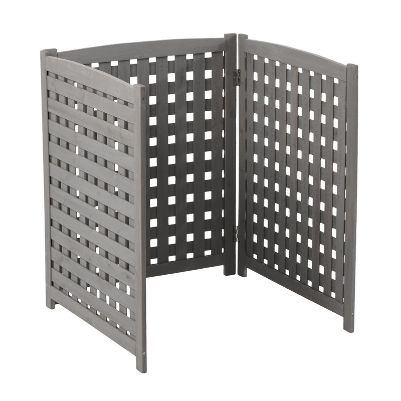 3 Panel Outdoor Air Conditioner Fence Screen