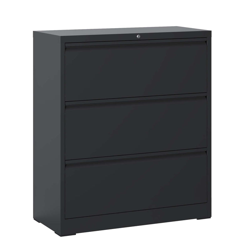 Lateral File Cabinet, Heavy Duty Filing Holds Letter/Legal/A4 Files