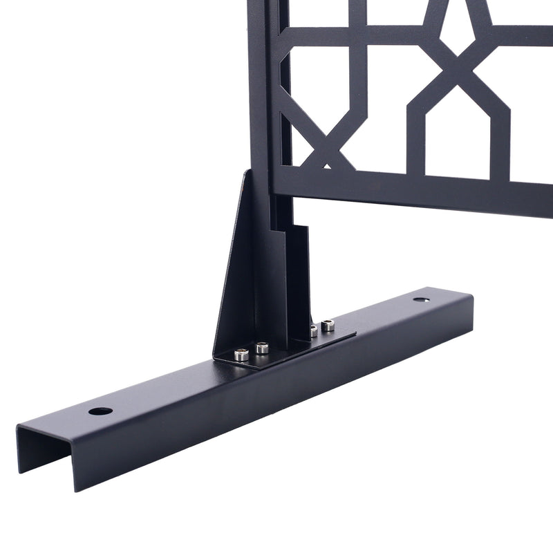 Outdoor & Indoor Metal Freestanding Decorative Privacy Screen