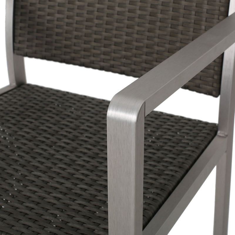 Outdoor Rust Proof Aluminum Barstools (Set of 2)