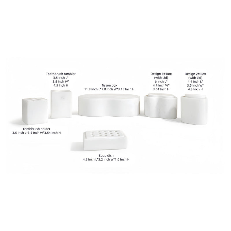 Elegant Bathroom Accessories Set