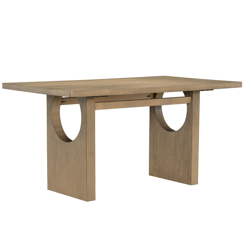Dining Table Set For 6 With Upholstered Chairs