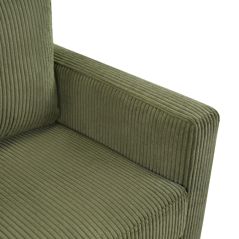 Sleeper Sofa With Foldable Mattress, USB Ports, Side Table & Storage Pocket