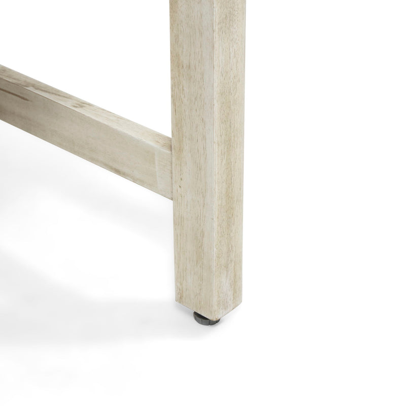 Outdoor Dining Chair Acacia Wood Frame (Set of 2)