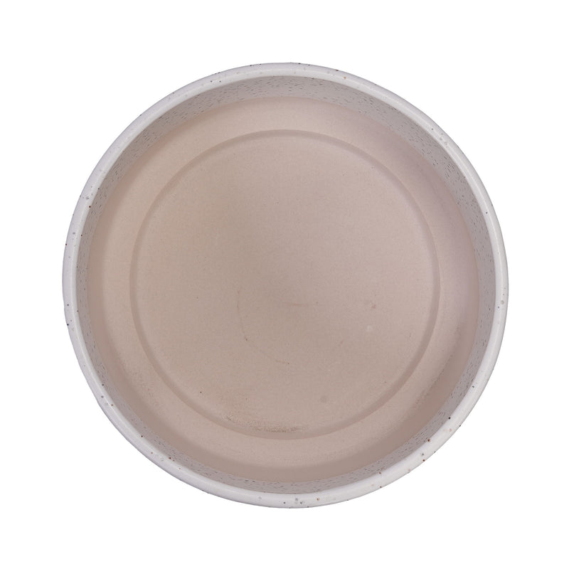 2 Pieces Flowerpot, Planter For Patio, Garden Or Windowsills - Milk White