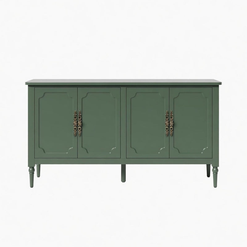 Vintage Buffet Cabinet With Adjustable Shelves