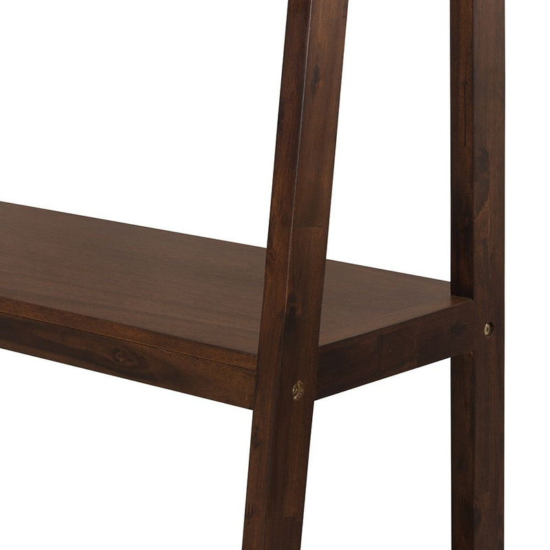 Ladder Shelf, Ladder Style Display Shelf - Natural Wood / Brown