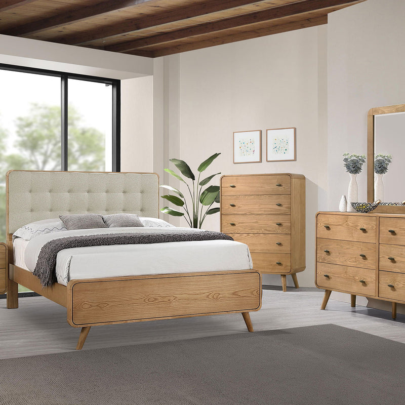 Winston - 2 Drawer Nightstand - Ash Brown