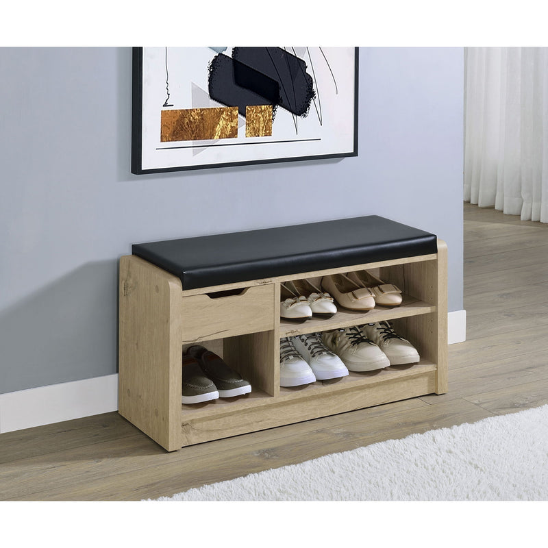 Astor - Open Shelf Storage Bench