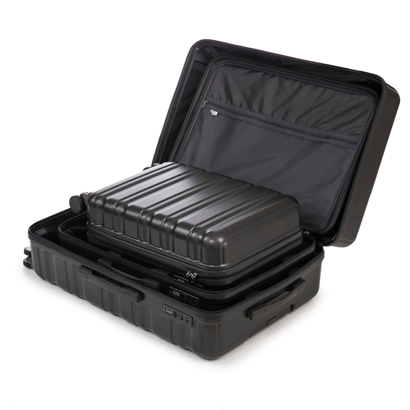 Tourist 3 Piece Luggage Set, Combination Lock, Durable Hard Shell With 360° Silent Wheels