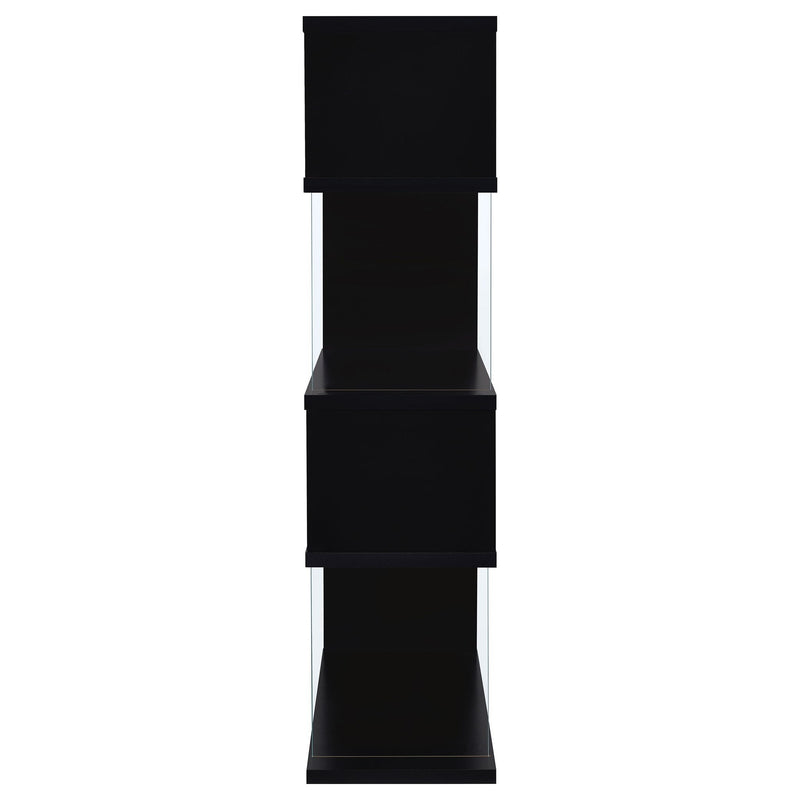 Elias - 4 Shelf Bookshelf With Zigzag Design