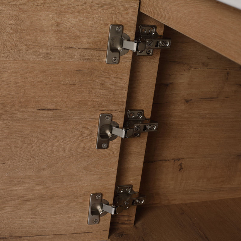 Wall Mounted Bathroom Vanity With Sink & 1 Soft Close Door