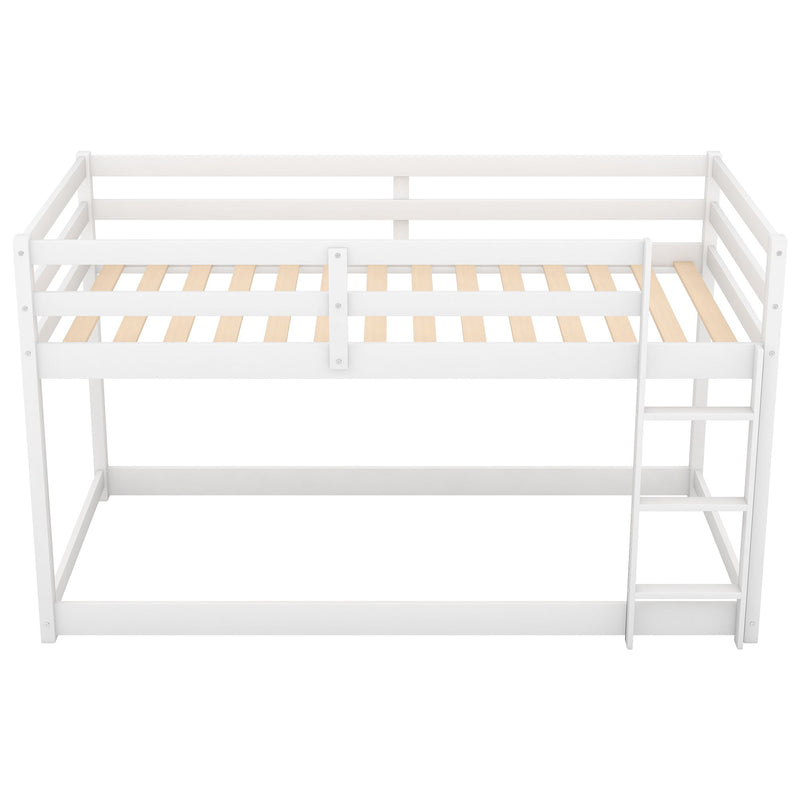 Floor Bunk Bed With Ladder